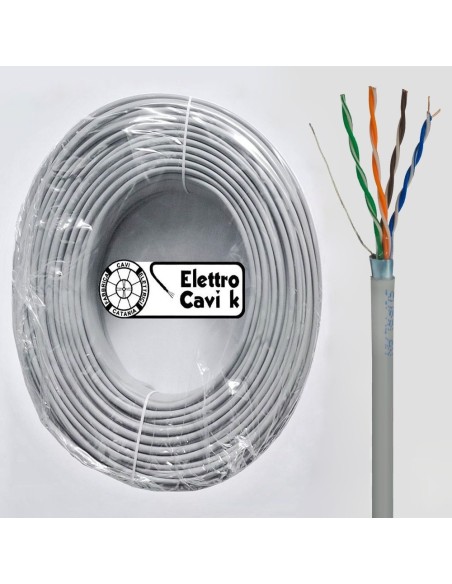 CAVO FTP CAT. 5E IN RAME SCHERMATO PROFESSIONALE CAVO DI RETE