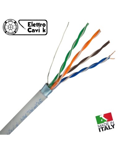 APM Cavo Ethernet RJ45 Cat7 Schermato 3 Metri – S/FTP, AWG26, Colore Bianco
