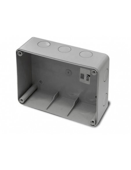 SCATOLA PER PRESA INTERBLOCCATA ORIZZONTALE DA PARETE 16/32A 220/380V 3/4/5P IN ABS COMPATTA MARCA ROSI