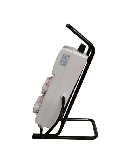 QUADRO ELETTRICO INDUSTRIALE + CAVALLETTO 16A CANTIERE 380V 4 PRESE IND. 3P+T 16A IP67 MAGNETOTERMICO ASC IP65 CERTIFICATO ROSI