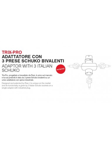 ADATTATORE INDUSTRIALE 16A DA TRIFASE... ADATTATORE INDUSTRIALE 16A DA TRIFASE...