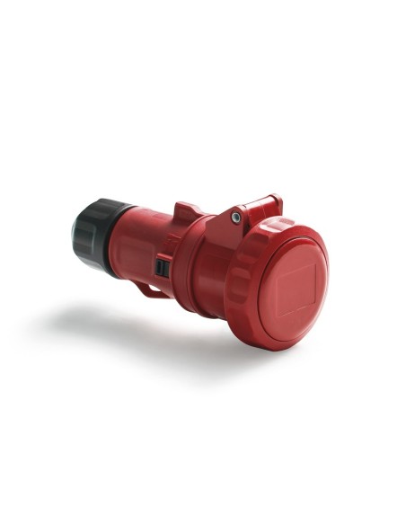 PROLUNGA ELETTRICA INDUSTRIALE 32A TRIFASE 380V 3P+T IP67 CAVO H07RN-F 4G4 - 4G6 mm² 4 POLI PROFESSIONALE MADE IN ITALY