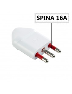 SPINA ELETTRICA 16A BIANCA... 2