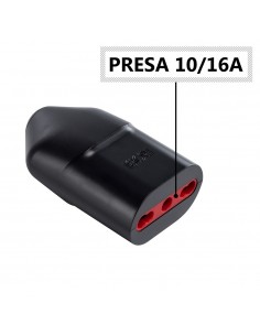 PRESA ELETTRICA 10/16A NERA... 2