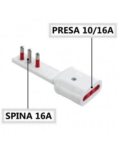 ADATTATORE PIATTO ELETTRICO 16A... ADATTATORE PIATTO ELETTRICO 16A...