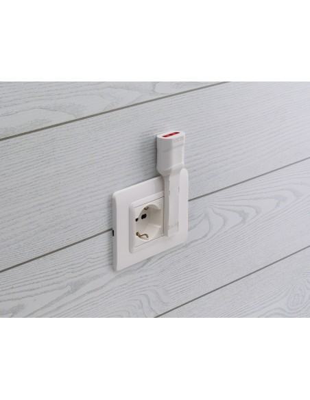 ADATTATORE PIATTO ELETTRICO 16A NERO 2P+T 220V 10/16A PROFESSIONALE MARCA ROSI EMILIA FLAT MADE IN ITALY