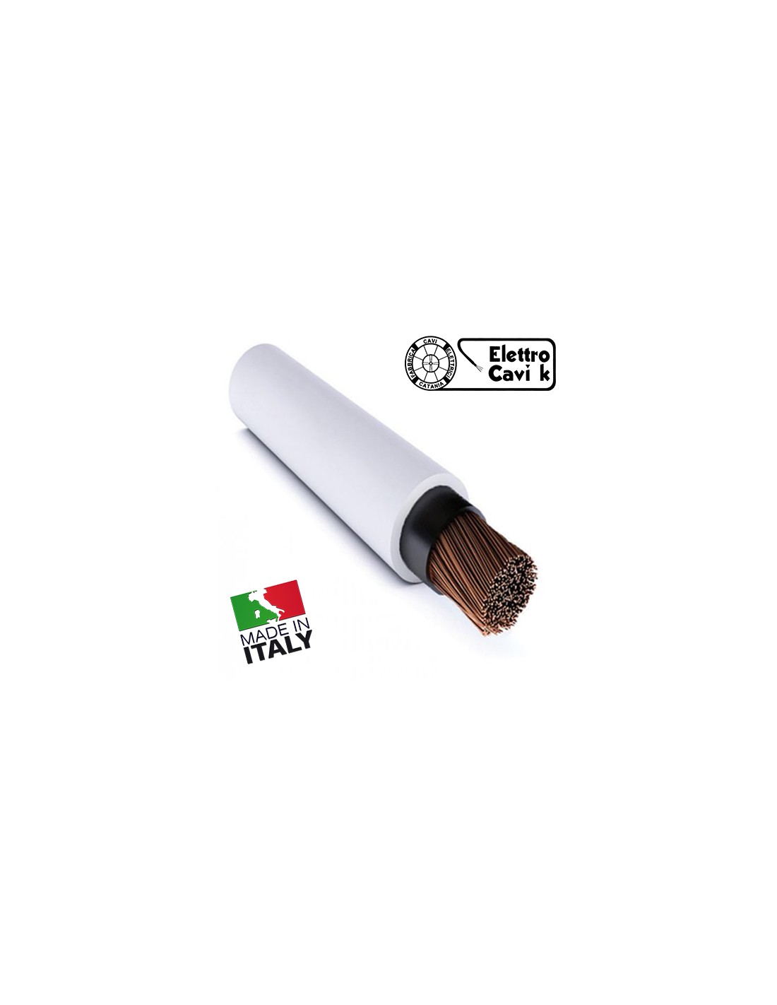 CAVO ELETTRICO FG16R16 1x6 Mm² IN DOPPIA GUAINA PER USO ESTERNO E ...