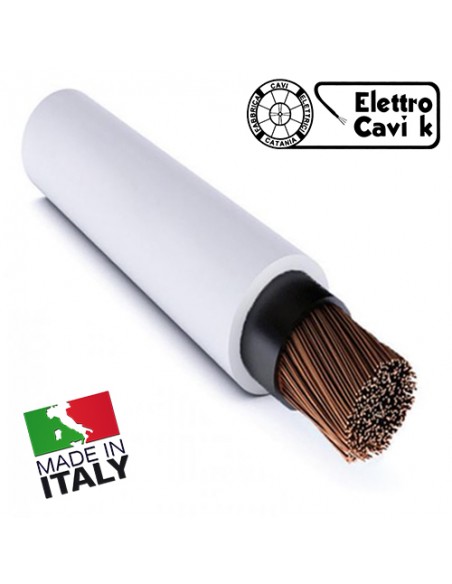 CAVO ELETTRICO FG16R16 1x10 mm² IN DOPPIA GUAINA PER USO ESTERNO E INTERNO UNIPOLARE 1 POLO CPR 0,6/1 kV IEMMEQU