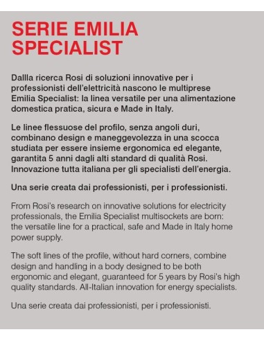 MULTIPRESA ELETTRICA PIATTA CIABATTA...