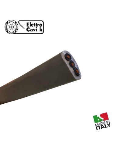 Cavo Piatto Per Auto AUPROTEC FLRYY – 3 X 1,0 Mm², 10 Metri – 3 Poli Per Rimorchi – Resistente A Olio E Benzina – Prodotto In Germania