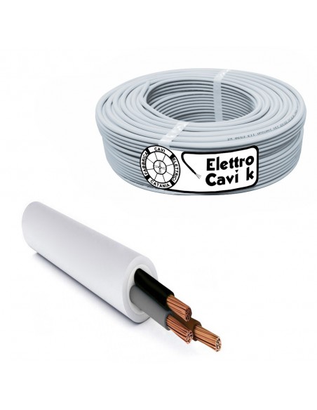 CAVO ELETTRICO FG16OR16 3x10 mm² IN DOPPIA GUAINA PER USO ESTERNO E INTERNO TRIPOLARE 3 POLI CPR 0,6/1 kV IEMMEQU