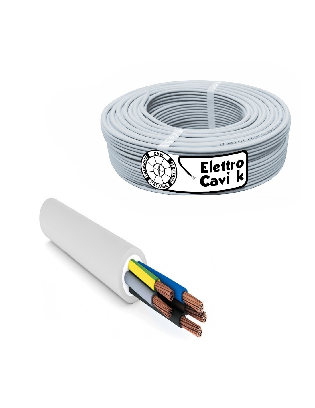 Cavo Piatto 2x1.5mm² Per Rimorchio Auto – 10m, Resistente Da -40°C A +70°C, Isolamento PVC Codificato A Colori