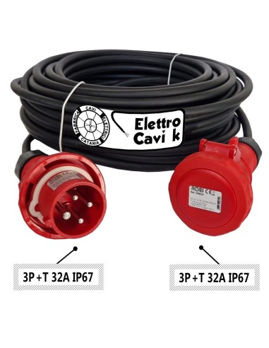 PROLUNGA ELETTRICA INDUSTRIALE 32A...