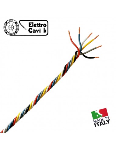 CAVO CITOFONICO 6x0,50 mm²...