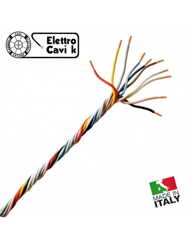 CAVO CITOFONICO 10x0,50 mm²...