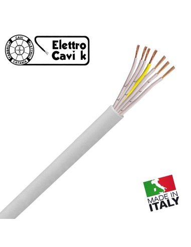 CAVO ELETTRICO FROR 7G1 mm² GOMMATO...