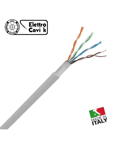 CAVO UTP CAT. 5E GRADO 4 IN RAME...