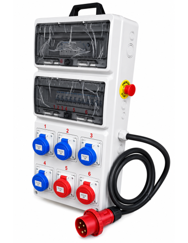 QUADRO ELETTRICO INDUSTRIALE 16A 18kW...