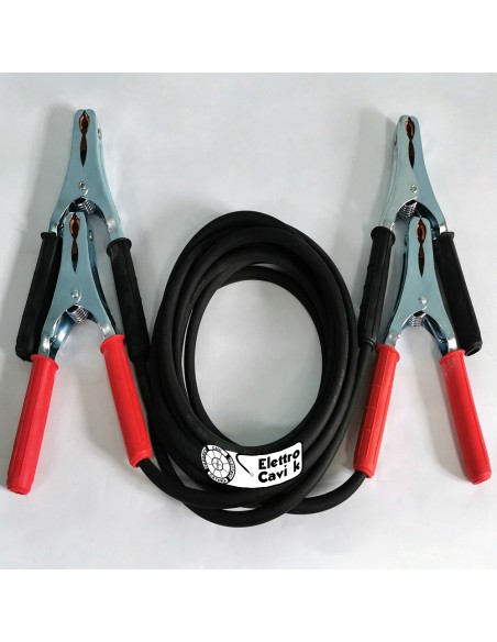 CAVI PER BATTERIA 50 mm² H01N2-D SUPER FLESSIBILI PER AUTO FURGONI CAMION TIR CAMPER 5 METRI