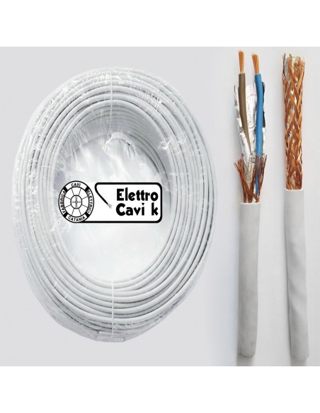 Cavo Doppio Trefolo 25 Metri Cavo Doppino LiYz 2 X 0,14 Mm² Rosso/Marrone - 25 Metri Per Modellismo Elettrico Filo Modellismo Sabenne - Foto 3